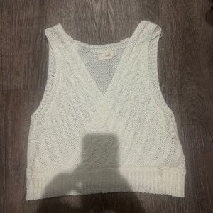 Knit tank top